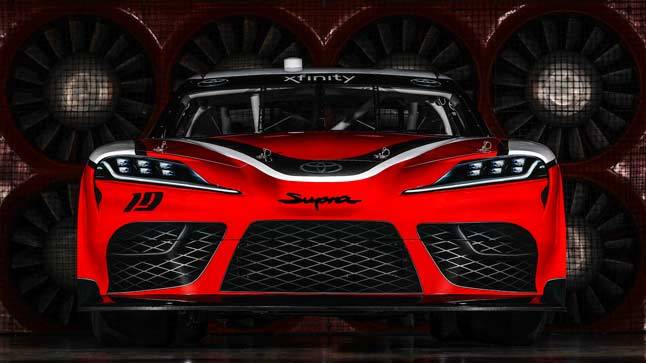 Toyota Supra NASCAR frontal