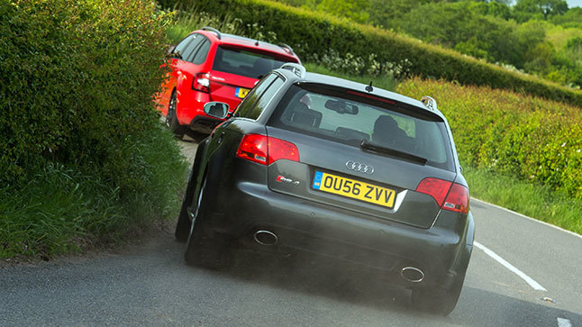 Comparativa Audi RS 4 vs Skoda Octavia RS