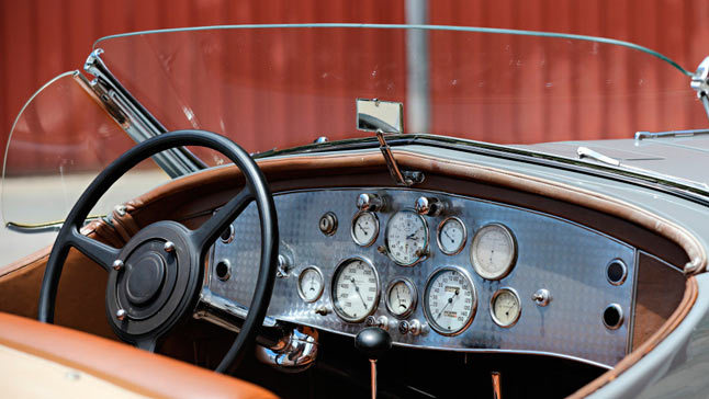 Duesenberg SSJ interior