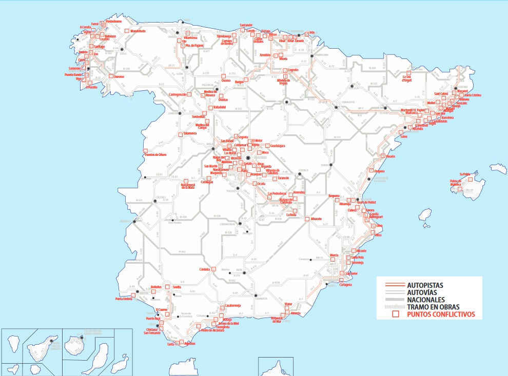 Mapa zonas conflictivas