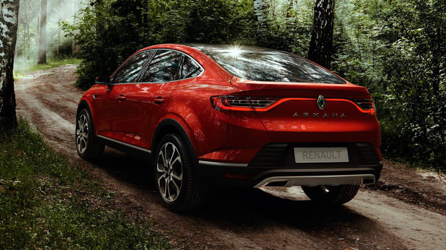 Renault Arkana trasera