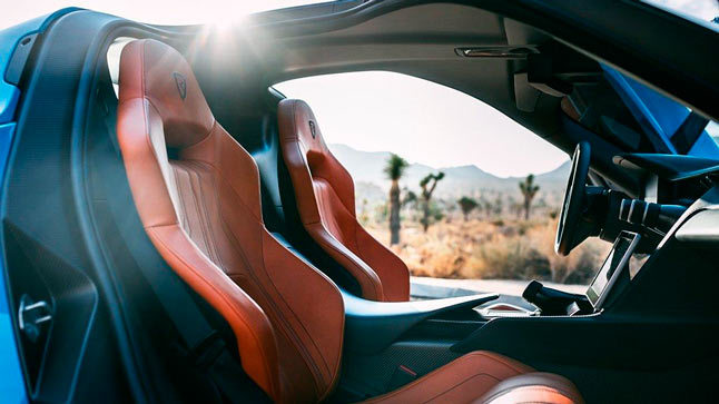 Rimac C_Two California Edition interior