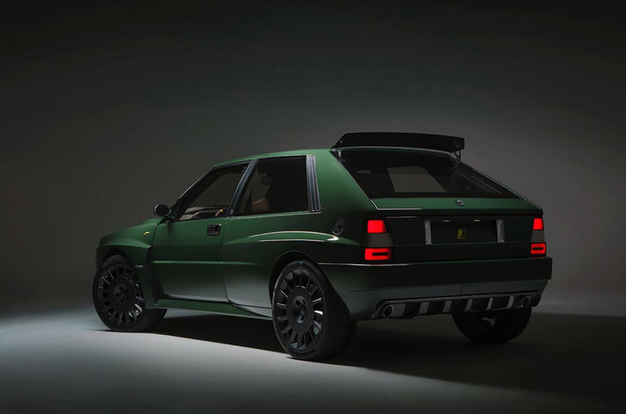 El mítico Lancia Delta Integrale resucita de la mano de Automobili Amos Futurista