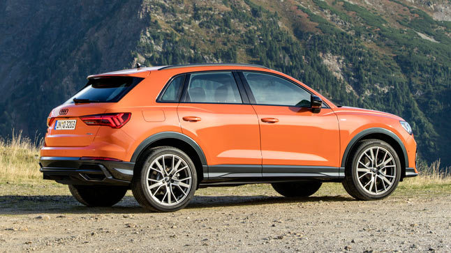 Audi Q3 naranja