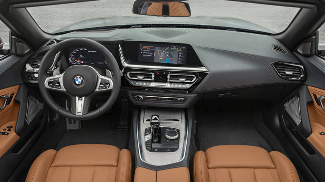 BMW Z4 interior