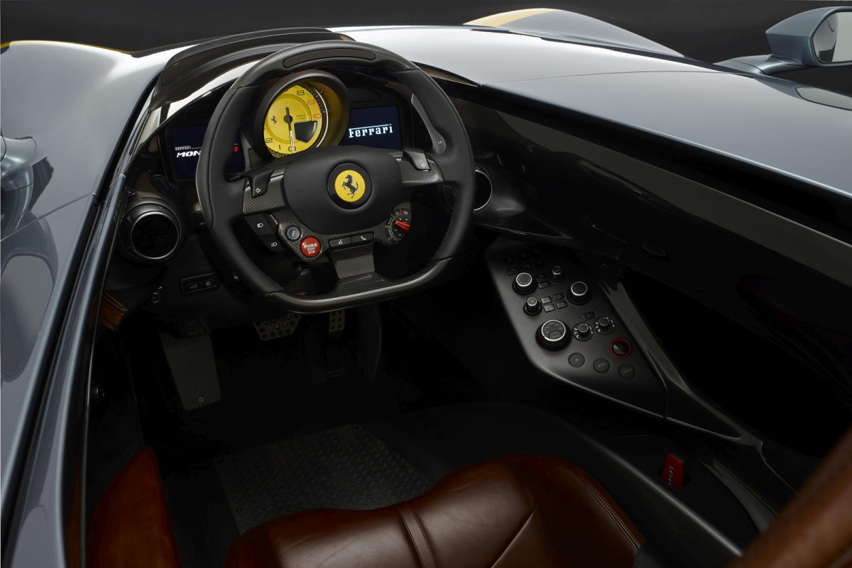 Ferrari SP1 interior