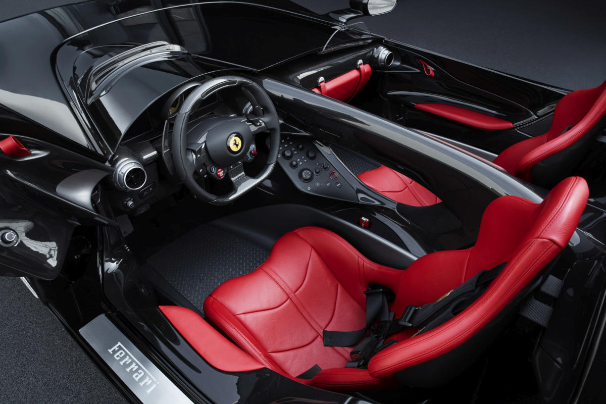 Ferrari SP2 interior