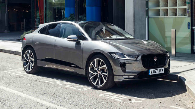 Jaguar I-Pace parking