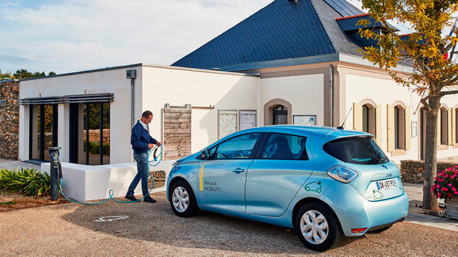 Renault ZOE isla inteligente