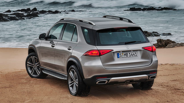 Mercedes GLE 2019 trasera