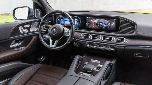 Mercedes GLE 2019 interior