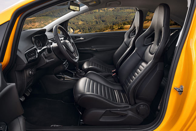 Interior Opel Corsa GSi