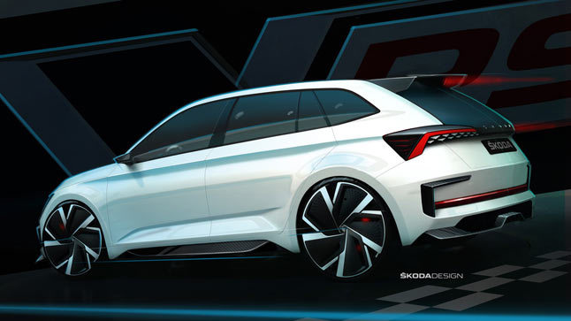 Skoda Vision RS trasera