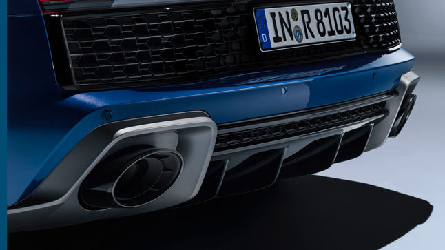 Audi R8 2019 difusor