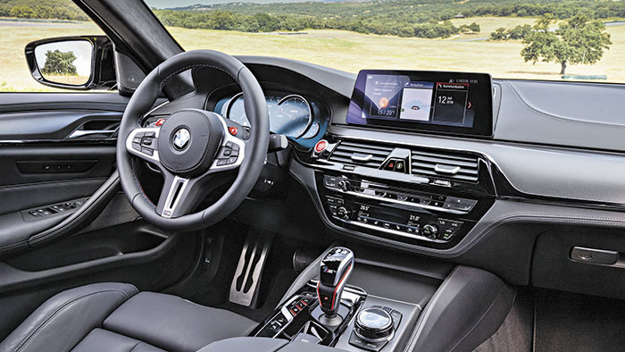 BMW M5 Competition interior