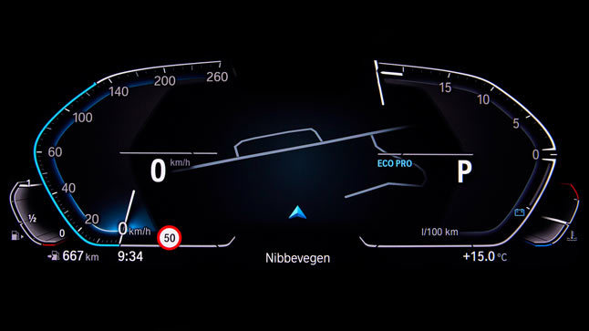 Instrumentación digital BMW Serie 3 2019