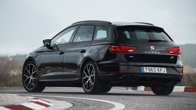 Seat León ST Cupra Black Carbon trasera