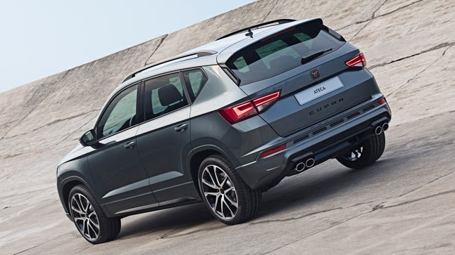 Cupra Ateca trasera