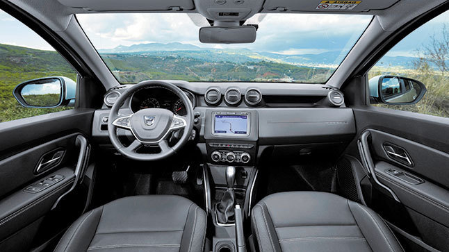 Dacia duster interior