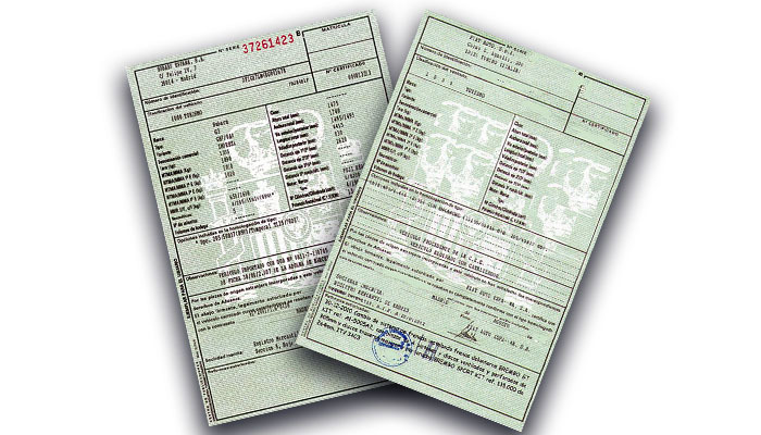 tarjeta ITV