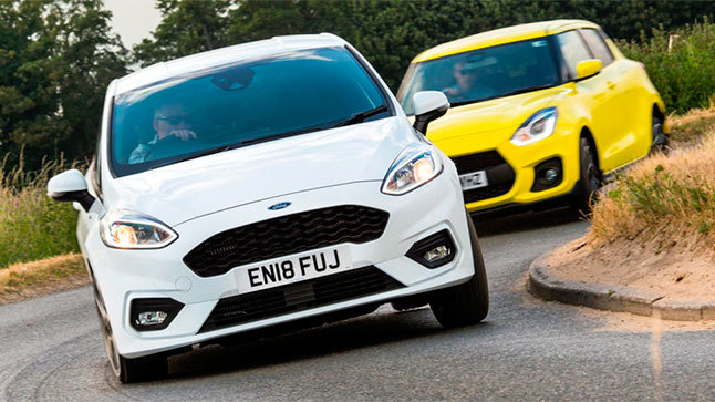 Suzuki Swift Sport vs Ford Fiesta ST-Line