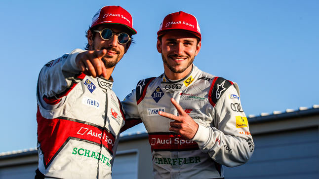 Daniel ABT y Lucas Di Grassi
