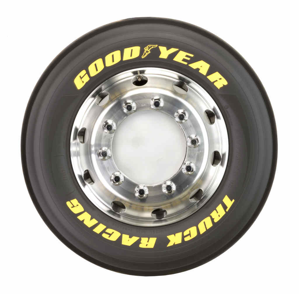 goodyea truck racing tire sidewall