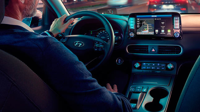 Hyundai Kona Eléctrico interior