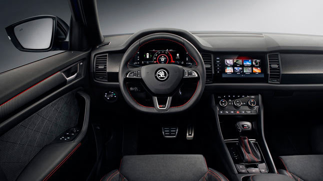 Skoda Kodiaq RS interior