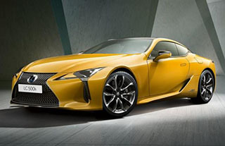 Lexus LC500h Yellow Edition
