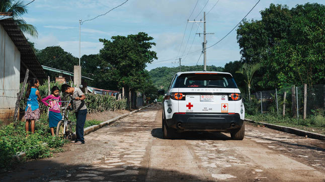 Land Rover Cruz Roja México Chiapas