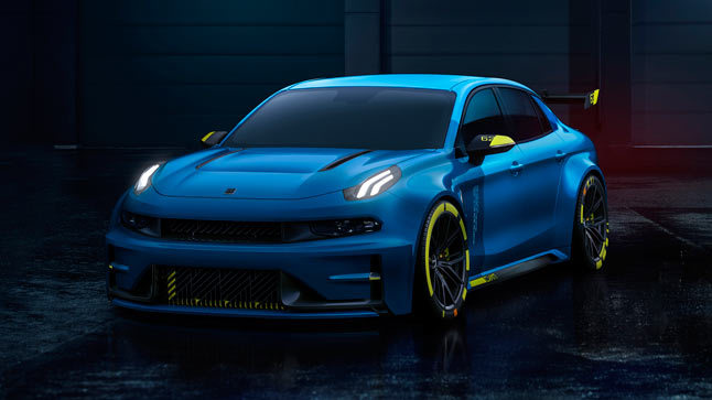 Lynk & Co 03 TCR frontal