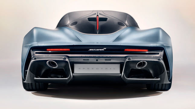 McLaren Speedtail trasera