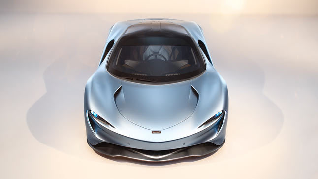 McLaren Speedtail frontal