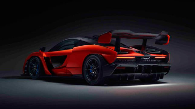 McLaren Senna trasera