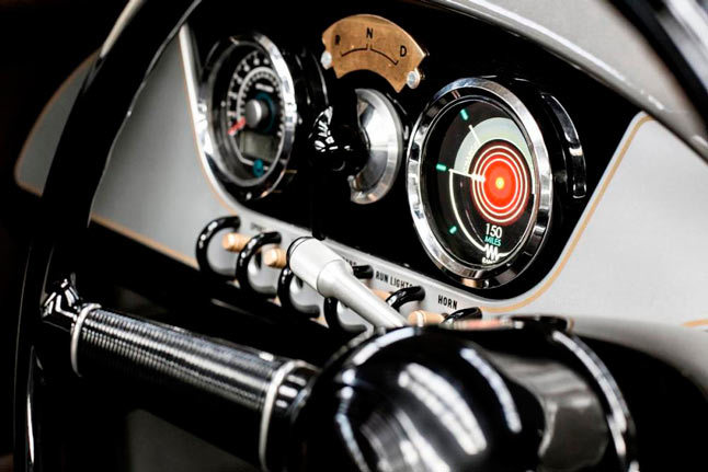 Morgan EV3 interior