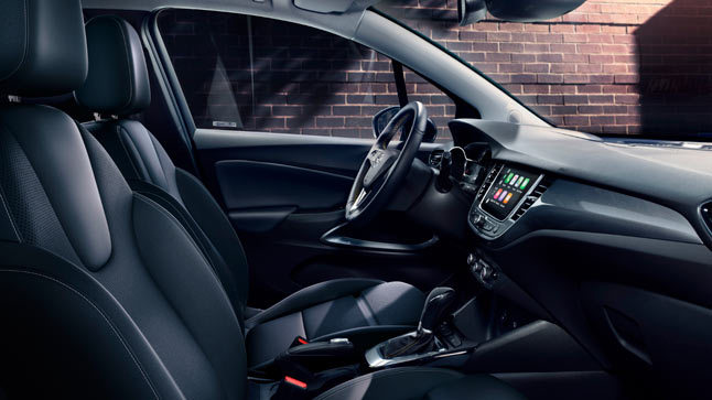 Opel Crossland X tapicería de cuero