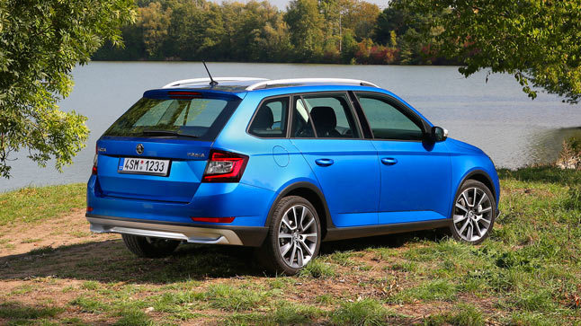Skoda Fabia Combi Scoutline trasera