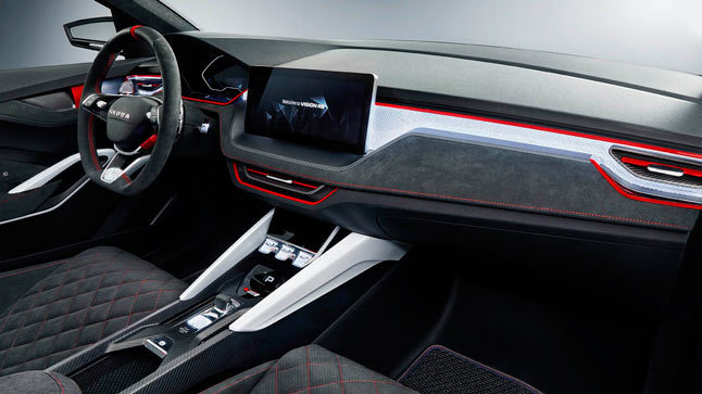 Skoda Vision RS interior