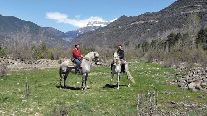 rutas a caballo, Ordesa y Monte Perdido
