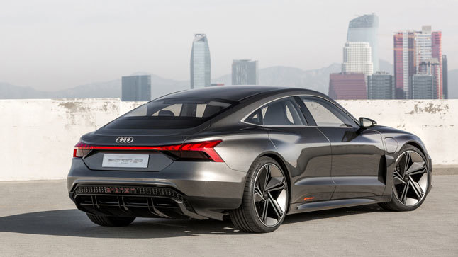 Audi e-tron GT trasera