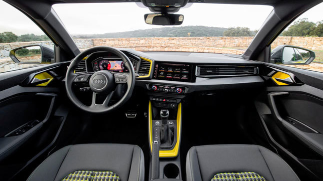 Audi A1 Sportback interior