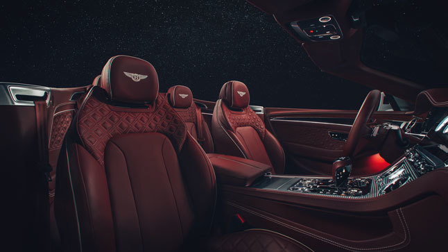 Interior Bentley Continental GTC