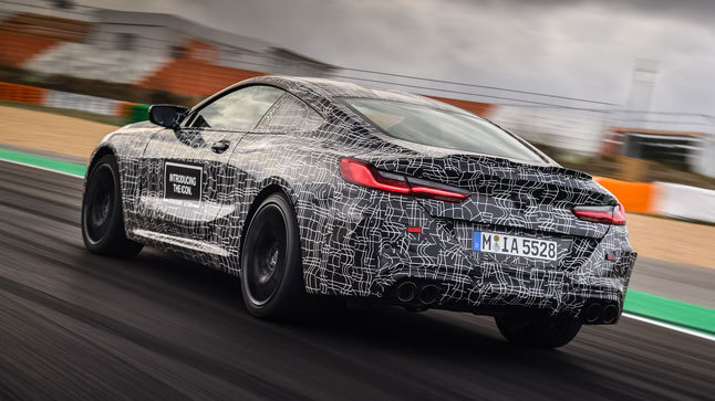 BMW M8 pruebas