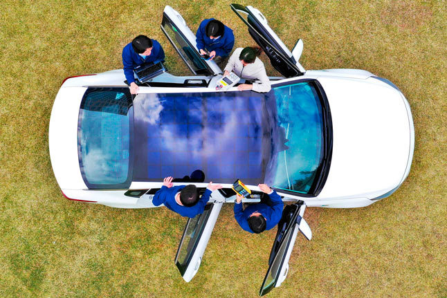 Recarga solar Hyundai Motor Group