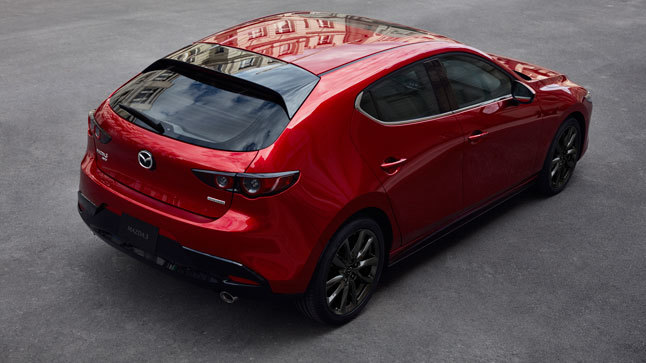 Mazda3 2019 trasera