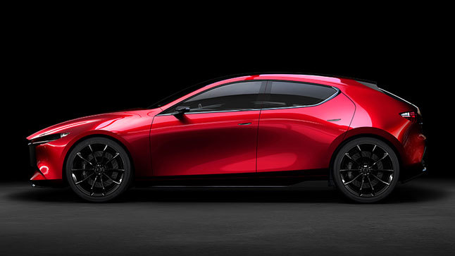 Mazda Kai Concept lateral