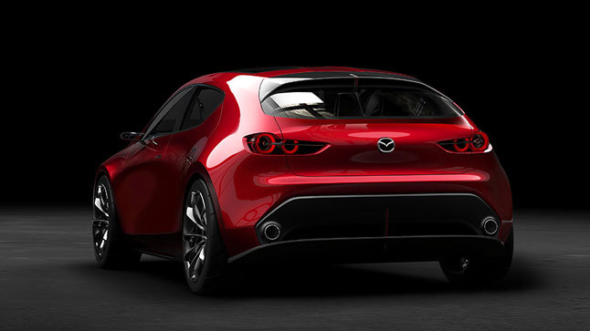 Mazda Kai Concept trasera