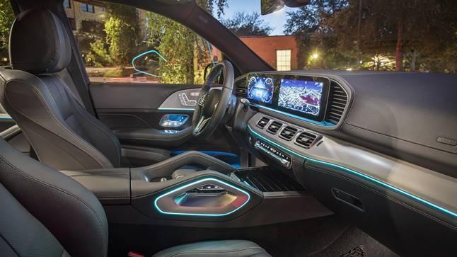 Mercedes GLE interior