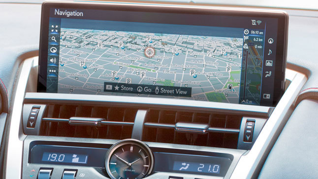 Lexus NX300h Sport Edition interior